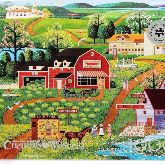Buffalo Games - Silver Select - Charles Wysocki - Burma Road - NIB - Picture 1 of 7